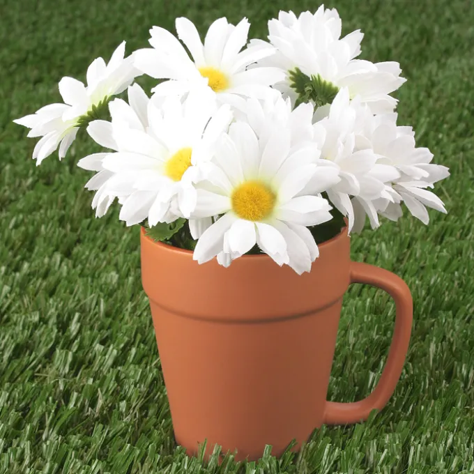 Flower Pot Mug - 14 oz