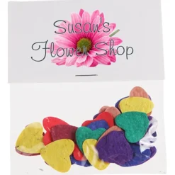 Flower Seed Multicolor Confetti Pack - Heart