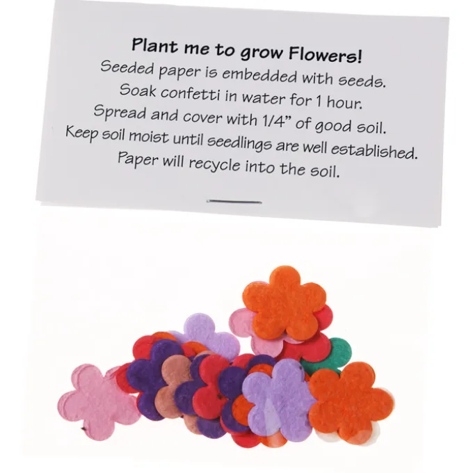 Flower Seed Multicolor Confetti Pack - Flower