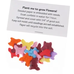 Flower Seed Multicolor Confetti Pack - Butterfly