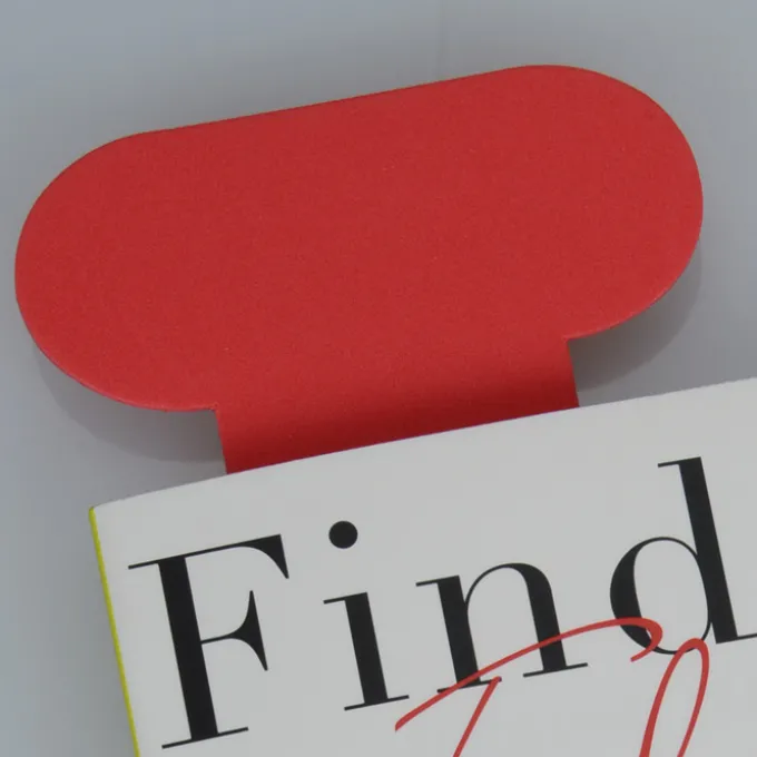 Foam Bookmark - Oval