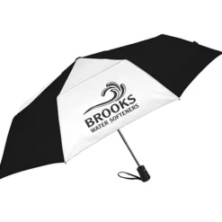 Folding Auto Open Vented Umbrella - 46-inch Arc