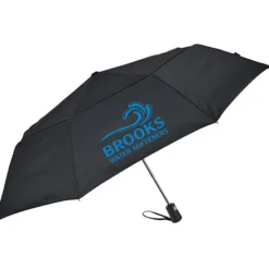 Folding Auto Open Vented Umbrella - 46-inch Arc