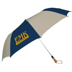 Folding Golf Umbrella with Auto Open - 58-inch Arc