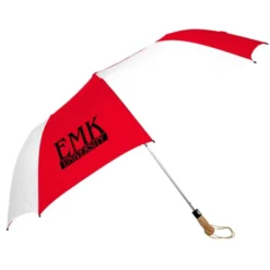 Folding Golf Umbrella with Auto Open - 58-inch Arc