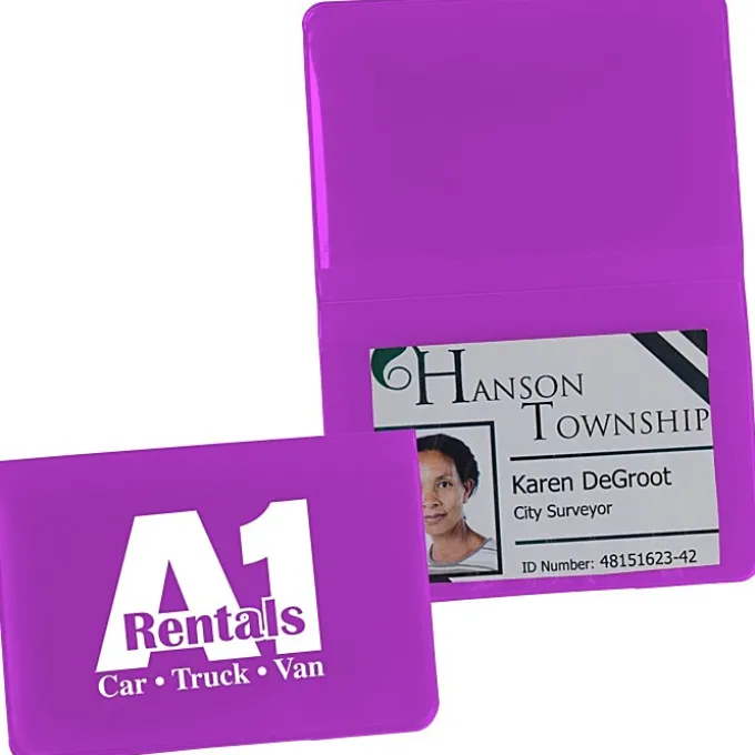 Fold Over Wallet - Translucent