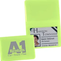 Fold Over Wallet - Translucent
