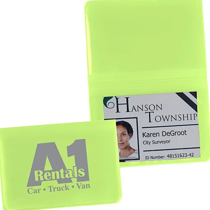 Fold Over Wallet - Translucent