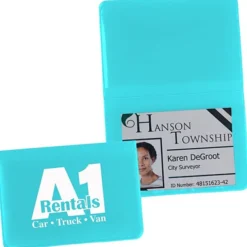 Fold Over Wallet - Translucent