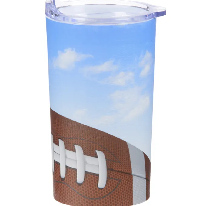 Football Full Color Travel Tumbler - 20 oz