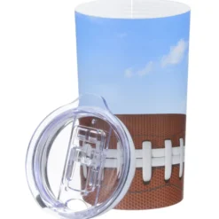 Football Full Color Travel Tumbler - 20 oz