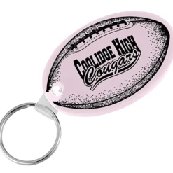 Football Soft Keychain - Opaque
