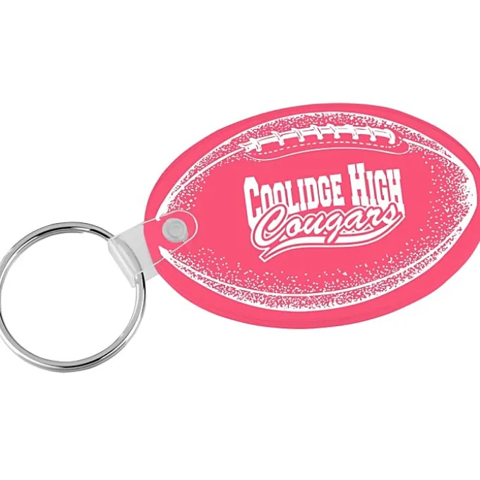 Football Soft Keychain - Translucent