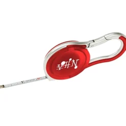 6-foot Silver Accent Carabiner Tape Measure
