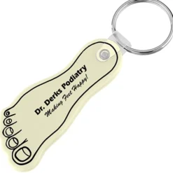 Foot Soft Keychain - Opaque