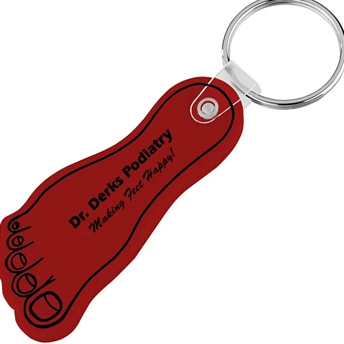 Foot Soft Keychain - Opaque