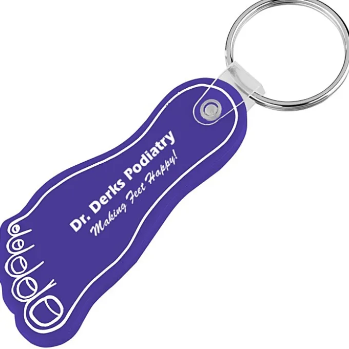 Foot Soft Keychain - Opaque