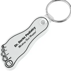 Foot Soft Keychain - Opaque