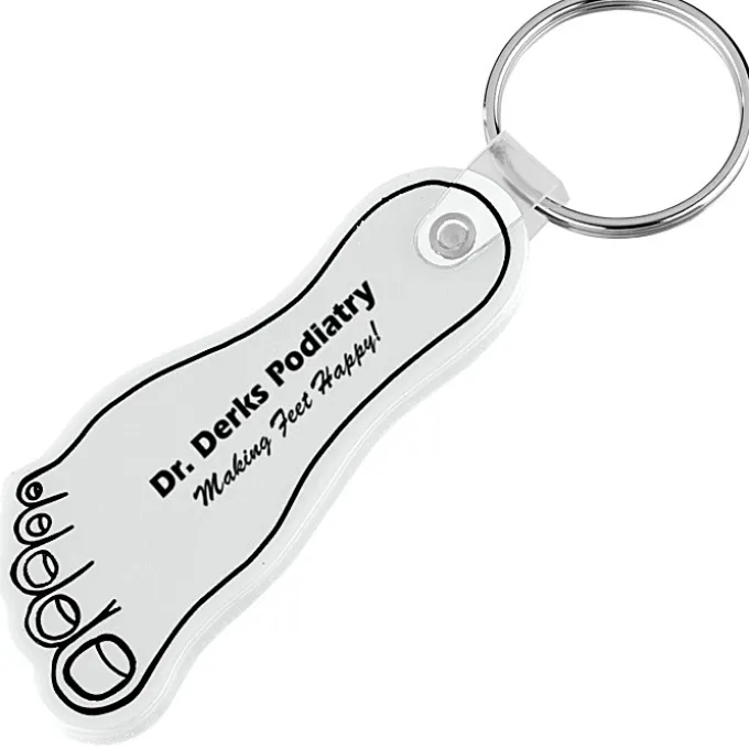 Foot Soft Keychain - Opaque