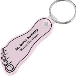 Foot Soft Keychain - Opaque