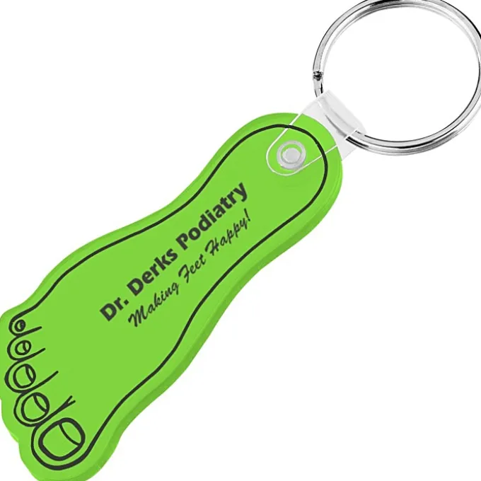 Foot Soft Keychain - Translucent