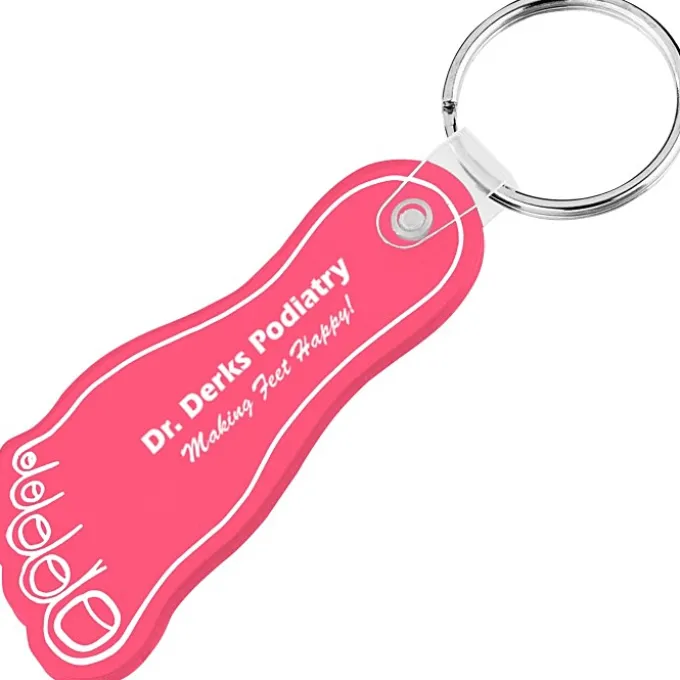Foot Soft Keychain - Translucent