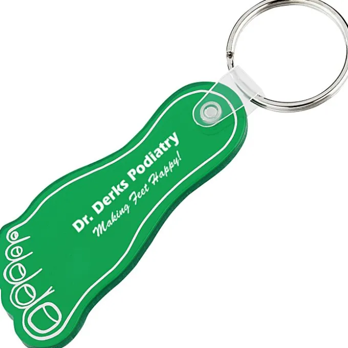 Foot Soft Keychain - Translucent