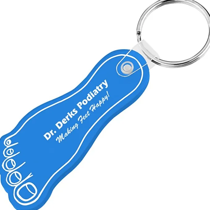 Foot Soft Keychain - Translucent