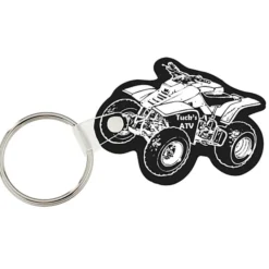 Four Wheeler Soft Keychain - Opaque