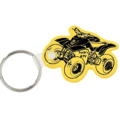 Four Wheeler Soft Keychain - Opaque