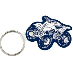 Four Wheeler Soft Keychain - Opaque