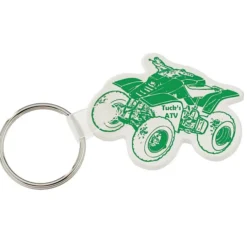 Four Wheeler Soft Keychain - Opaque