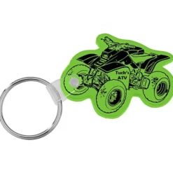 Four Wheeler Soft Keychain - Translucent