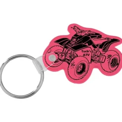 Four Wheeler Soft Keychain - Translucent
