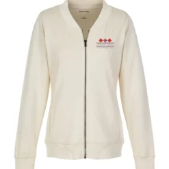 French Terry Lightweight Bomber Jacket - Ladies'