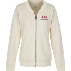 French Terry Lightweight Bomber Jacket - Ladies'