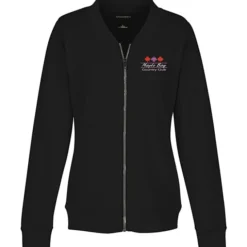 French Terry Lightweight Bomber Jacket - Ladies'