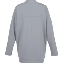 French Terry Open-Front Stretch Cardigan - Ladies'