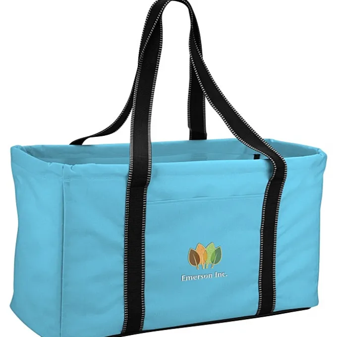 Front Pocket Utility Tote - Embroidered