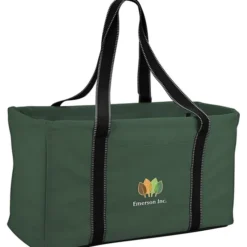 Front Pocket Utility Tote - Embroidered