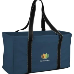 Front Pocket Utility Tote - Embroidered
