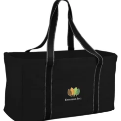 Front Pocket Utility Tote - Embroidered