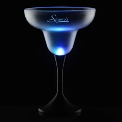Frosted Light-Up Margarita Glass - 8 oz.