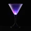 Frosted Light-Up Martini Glass - 8 oz. - 24 hr