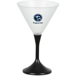 Frosted Light-Up Martini Glass - 8 oz. - 24 hr
