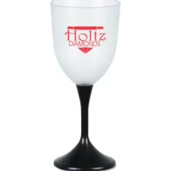 Frosted Light-Up Wine Glass - 10 oz. - 24 hr