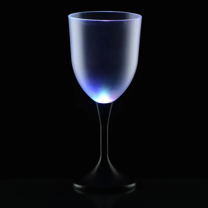 Frosted Light-Up Wine Glass - 10 oz. - 24 hr