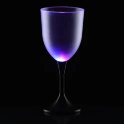 Frosted Light-Up Wine Glass - 10 oz.