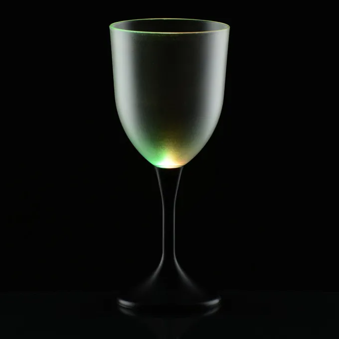 Frosted Light-Up Wine Glass - 10 oz.
