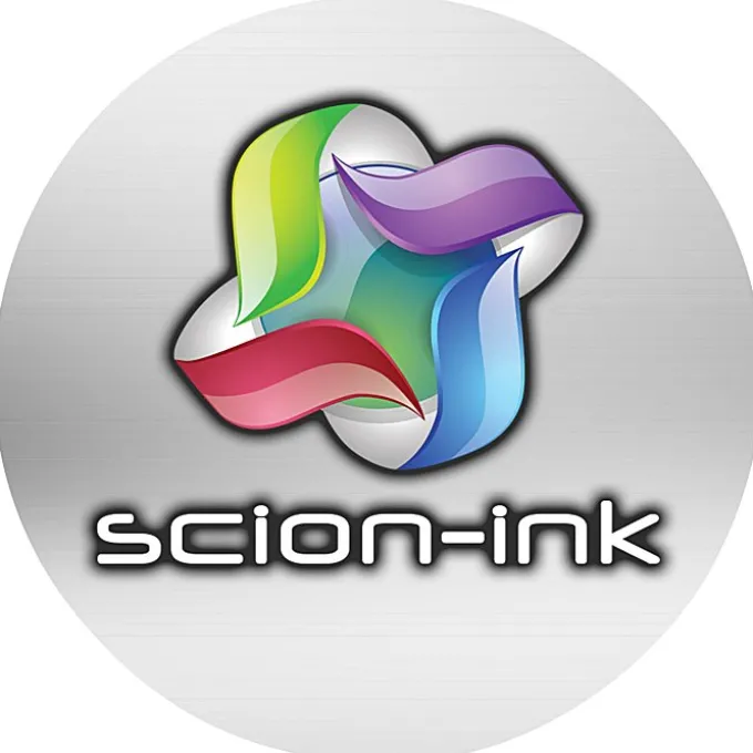 Full Color Chrome Sticker - Circle - 2 inches